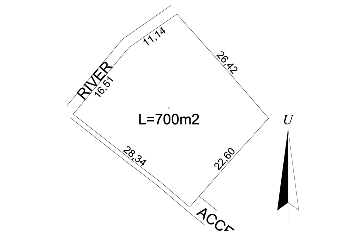 Leasehold Land in Prime Umalas – 9 Are with Car Access, 1 Minute from French School — Property ID DI940